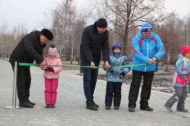 Завершен второй этап строительства парка