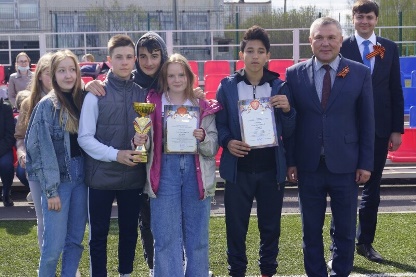 Награждение победителей соревнований