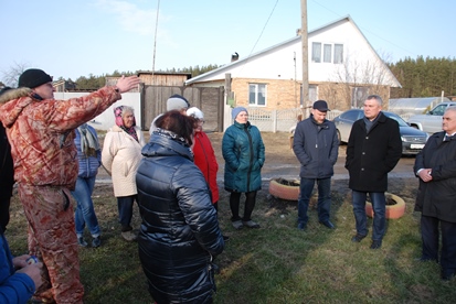 Встреча с жителями с. Новопышминское