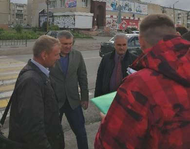 Обустройство пешеходных переходов