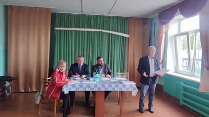 Сход граждан в с. Новопышминское