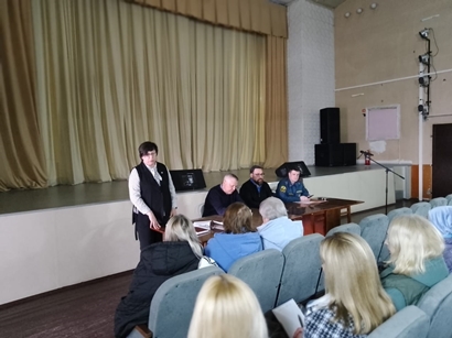 Сход жителей в с. Курьи