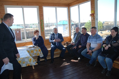 Сход граждан в д. Боровки