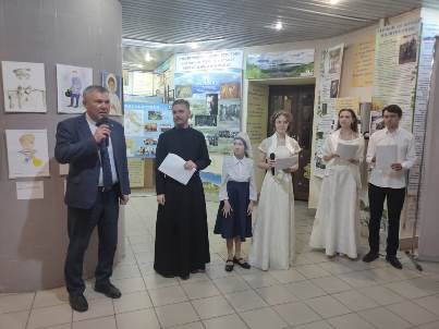 Открытие выставки в Храме на Крови