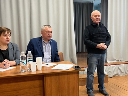 Сход жителей д. Сергуловка