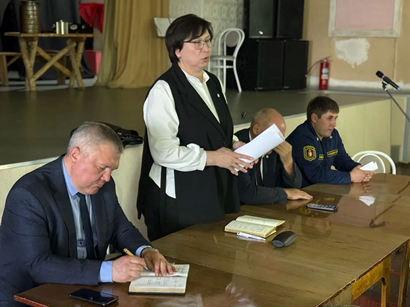 Сход граждан в с. Курьи