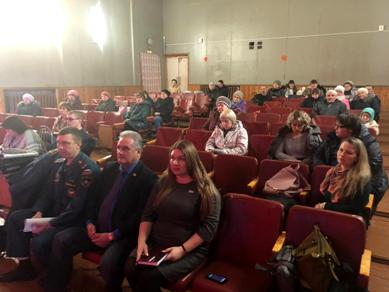 Сход граждан в с. Рудянское