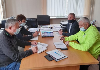 Обустройство пешеходных переходов 