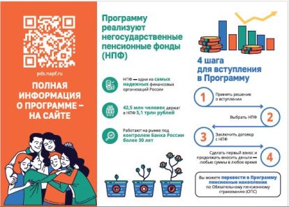 Программа долгосрочных сбережений (ПДС)