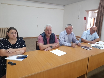 Сход жителей д. Шата