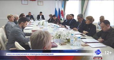 Сюжет о заседании Думы в эфире "СЛог-ТВ"